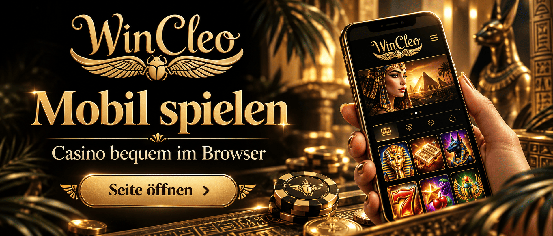 WinCleo Casino Mobil Spielen